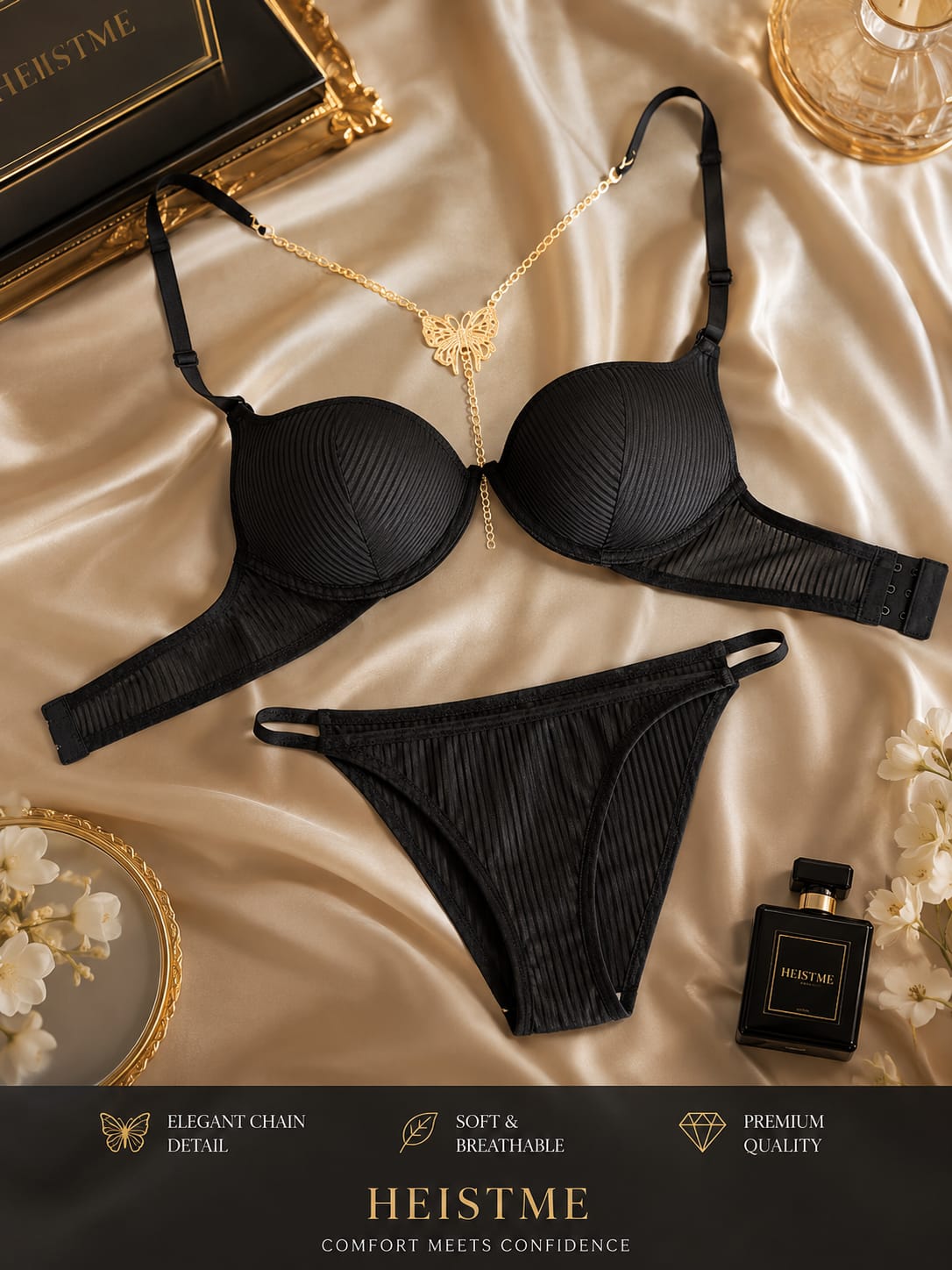 Heistme Lace Elegance Bra Set